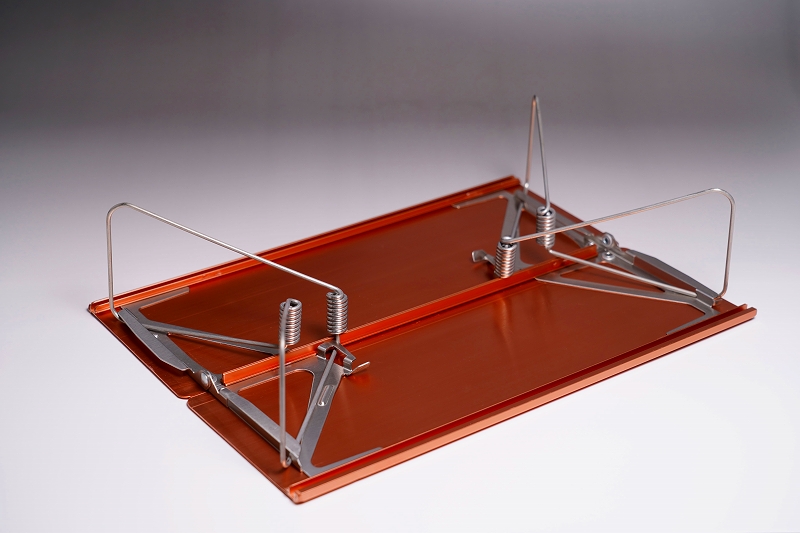 アルミ製コンパクトテーブル ソロツーリング用ローズゴールドNO6963